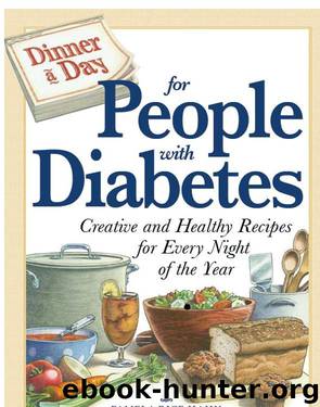 Dinner a Day for People with Diabetes Cookbook by Pamela Rice Hahn & Brierley E. Wright