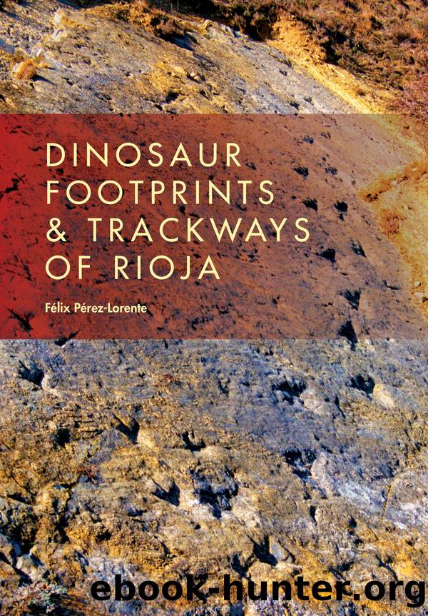 Dinosaur Footprints and Trackways of La Rioja by Félix Pérez-Lorente