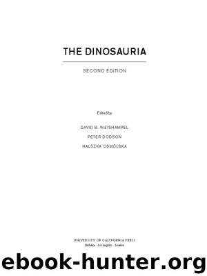 Dinosauria by Weishampel David B