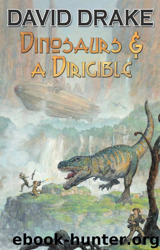 Dinosaurs & A Dirigible by David Drake