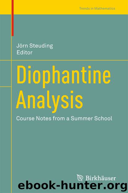Diophantine Analysis by Jörn Steuding