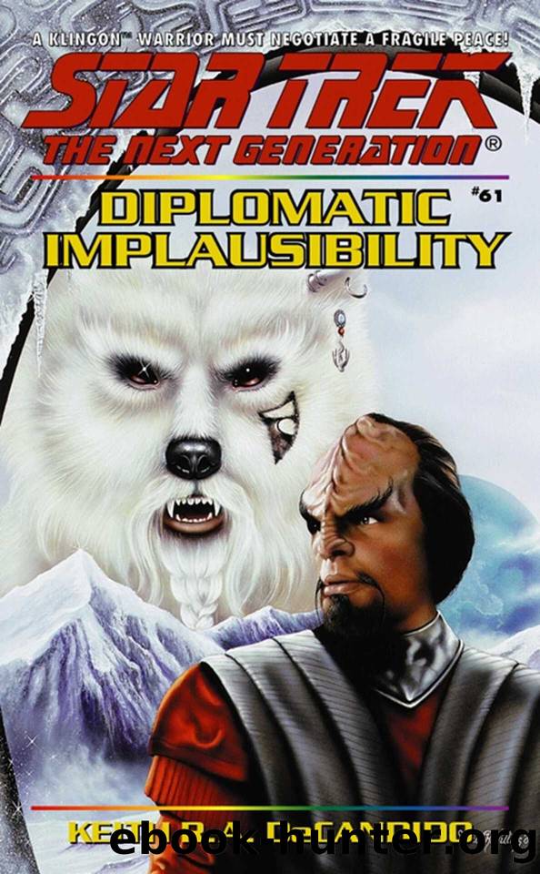 Diplomatic Implausibility (Star Trek: The Next Generation Book 61) by DeCandido Keith R. A