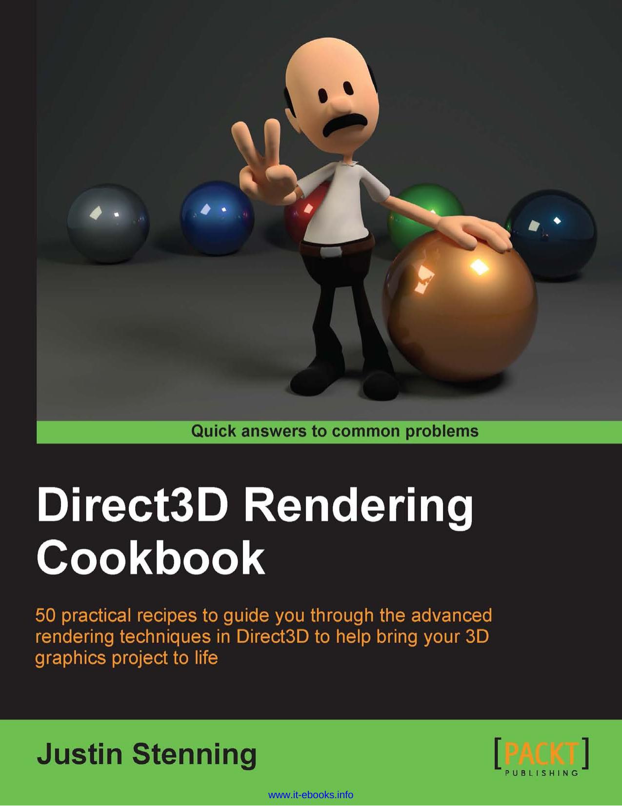 Direct3D Rendering Cookbook by Justin Stenning