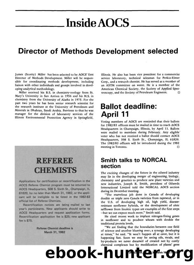 Director of methods developpment selected by Unknown