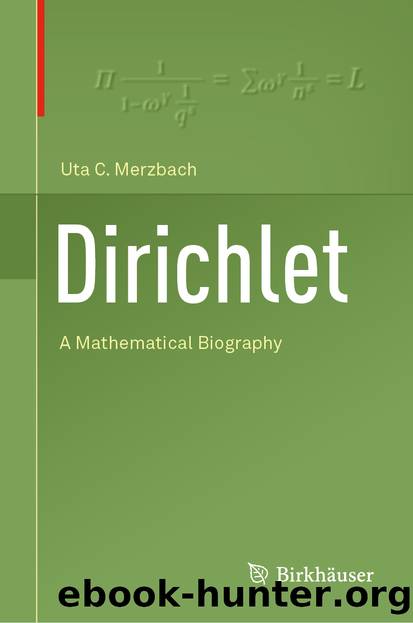 Dirichlet by Uta C. Merzbach