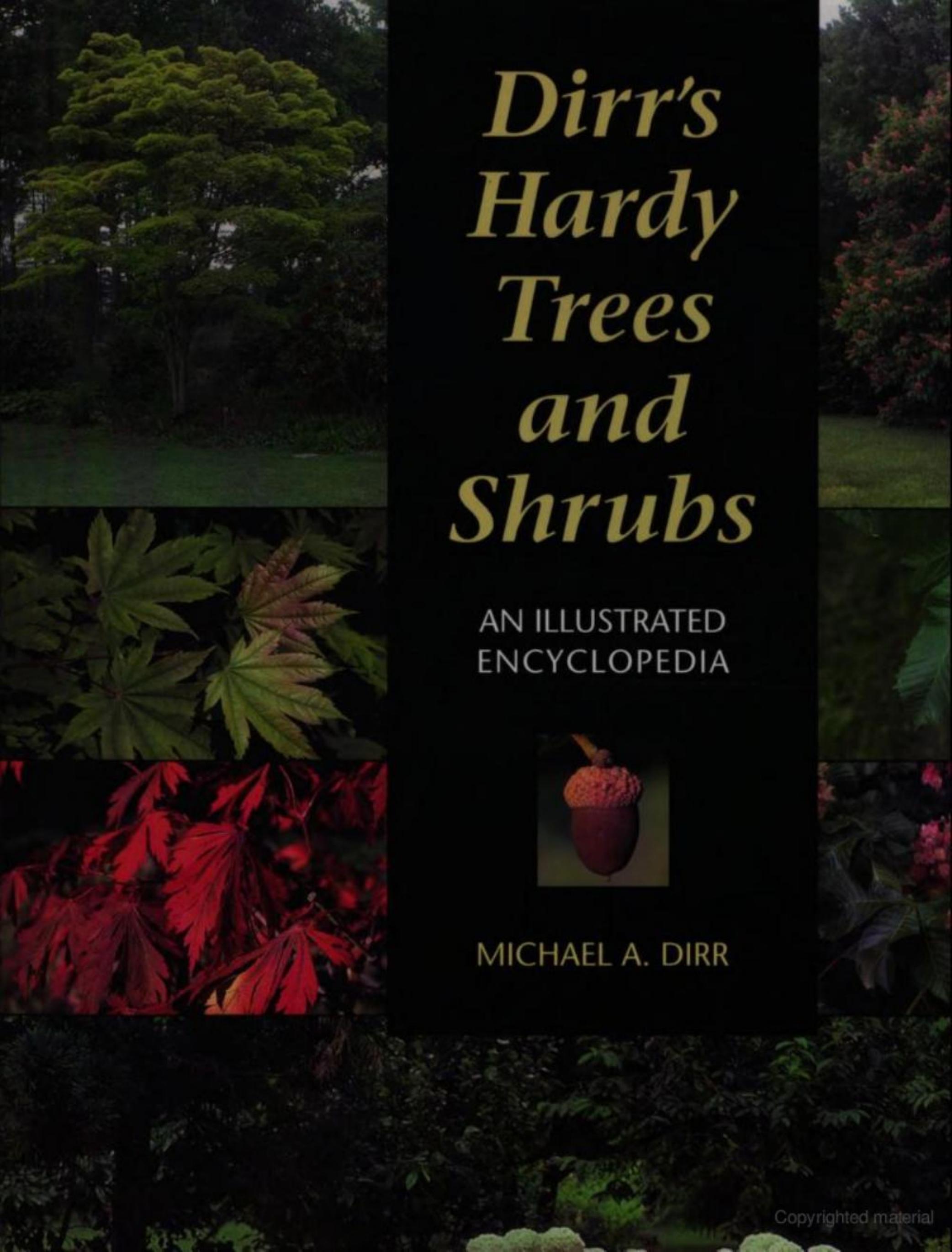 Dirr's Hardy Trees and Shrubs: An Illustrated Encyclopedia by Michael A. Dirr