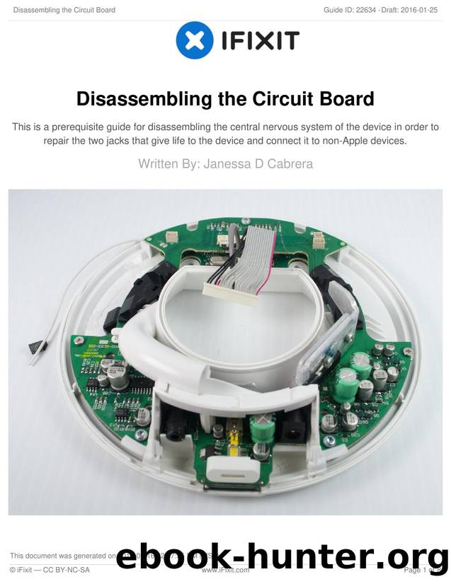 Disassembling the Circuit Board by Unknown
