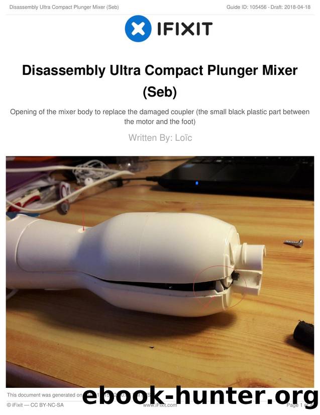 Disassembly Ultra Compact Plunger Mixer (Seb) by Unknown