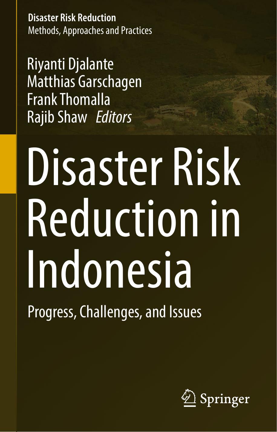 Disaster Risk Reduction in Indonesia: Progress, Challenges, and Issues by Riyanti Djalante Matthias Garschagen Frank Thomalla Rajib Shaw (eds.)