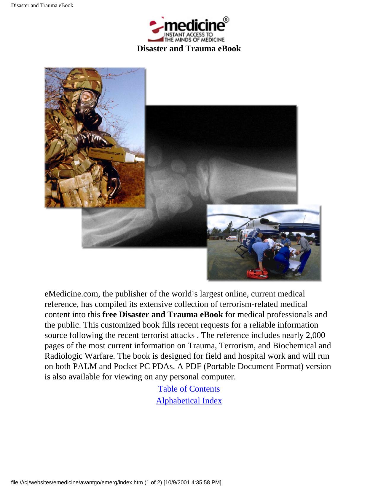 Disaster and Trauma eBook by Unknown