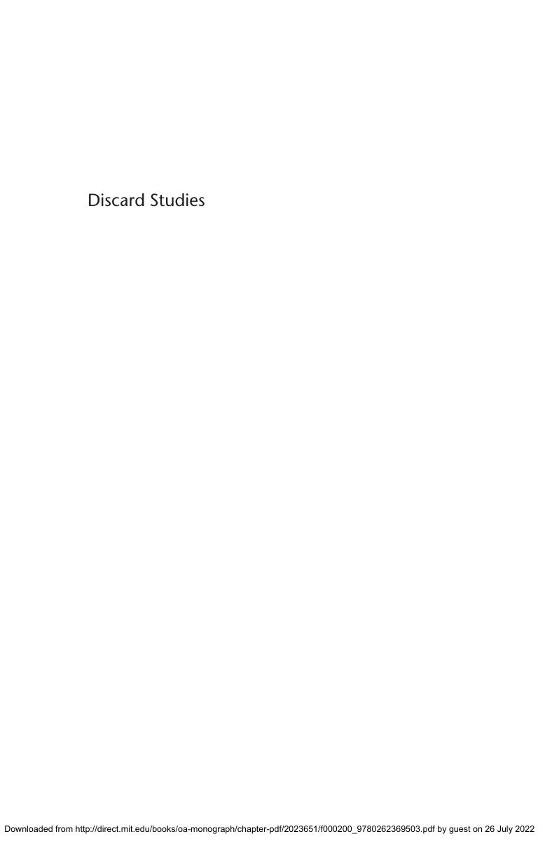 Discard Studies: Wasting, Systems, and Power by Max Liboiron; Josh Lepawsky