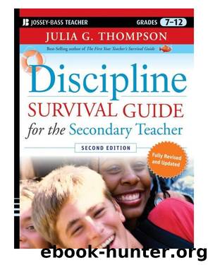 Discipline Survival Guide for the Secondary Teacher by Julia G. Thompson