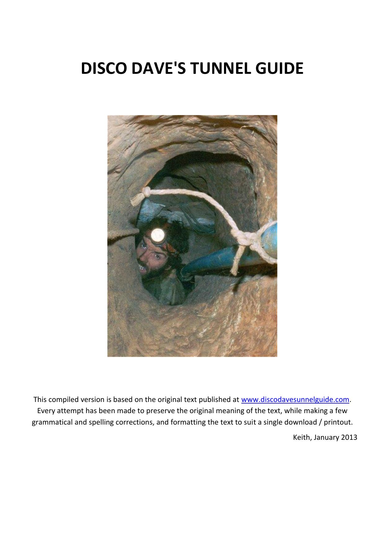 Disco Dave's Tunnel Guide by Disco Dave