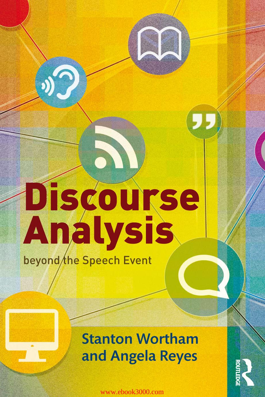 Discourse Analysis beyond the Speech Event by Unknow