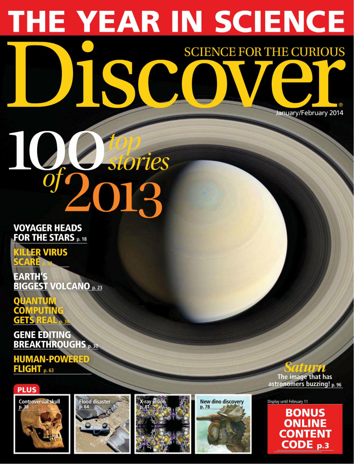 Discover Magazine - January/February 2014 / USA by Unknow