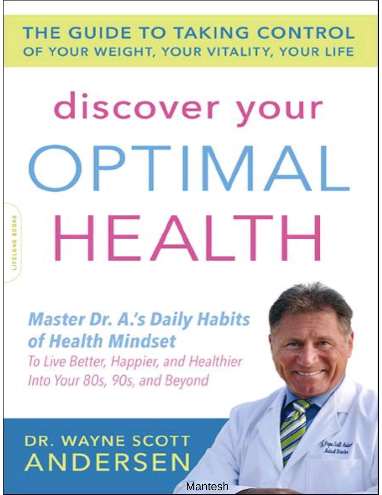 Discover Your Optimal Health by Wayne Scott Andersen