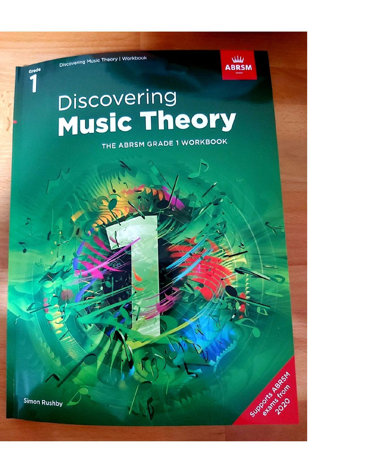 Discovering Music Theory, The ABRSM Grade 1 Workbook (Theory workbooks (ABRSM)) by Abrsm