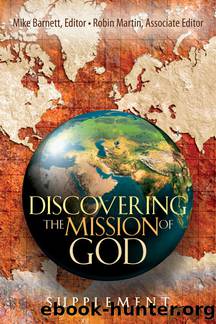 Discovering the Mission of God Supplement by Barnett Mike;Martin Robin;
