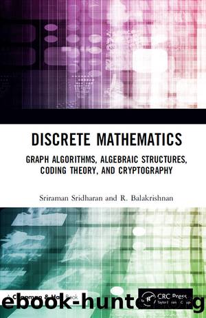 Discrete Mathematics by Sridharan Sriraman; Balakrishnan R.;