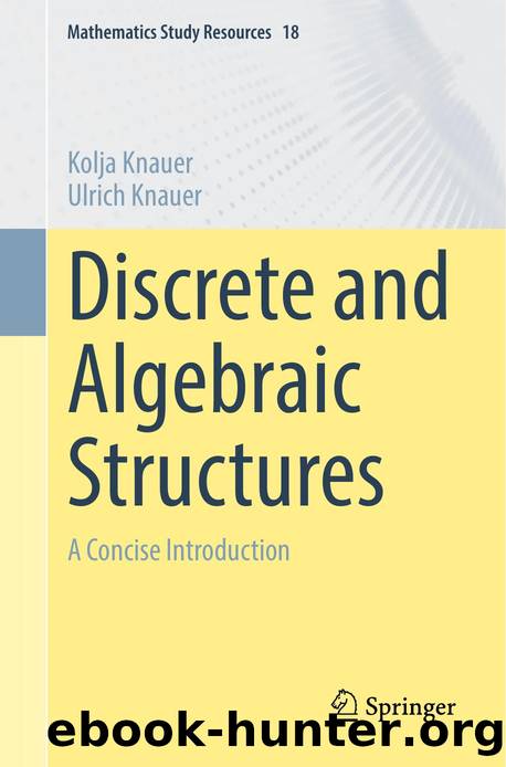 Discrete and Algebraic Structures by Unknown