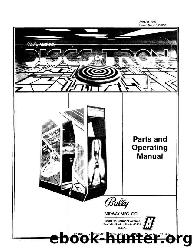 Discs of Tron (environmental), by Midway (1983) by Unknown