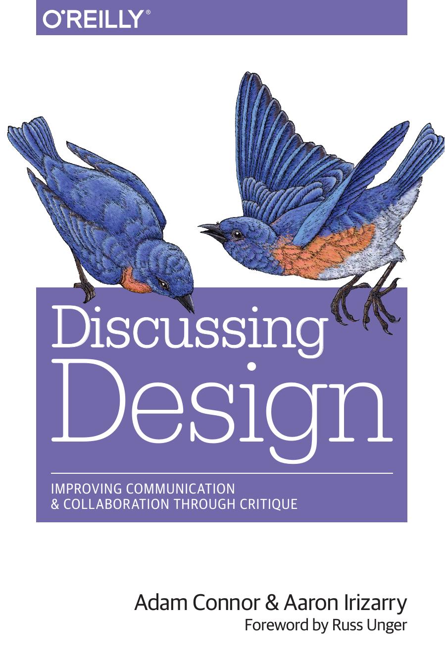 Discussing Design by Connor Adam;Irizarry Aaron