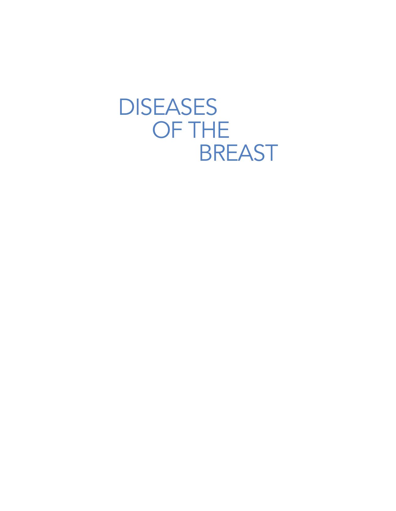 Diseases of the breast by Jay R. Harris MD Jay R. Harris MD Marc E. Lippman Monica Morrow MD C. Kent Osborne MD