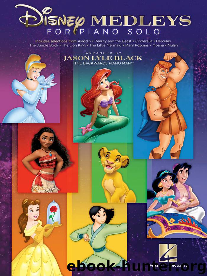 Disney Medleys for Piano Solo by Jason Lyle Black