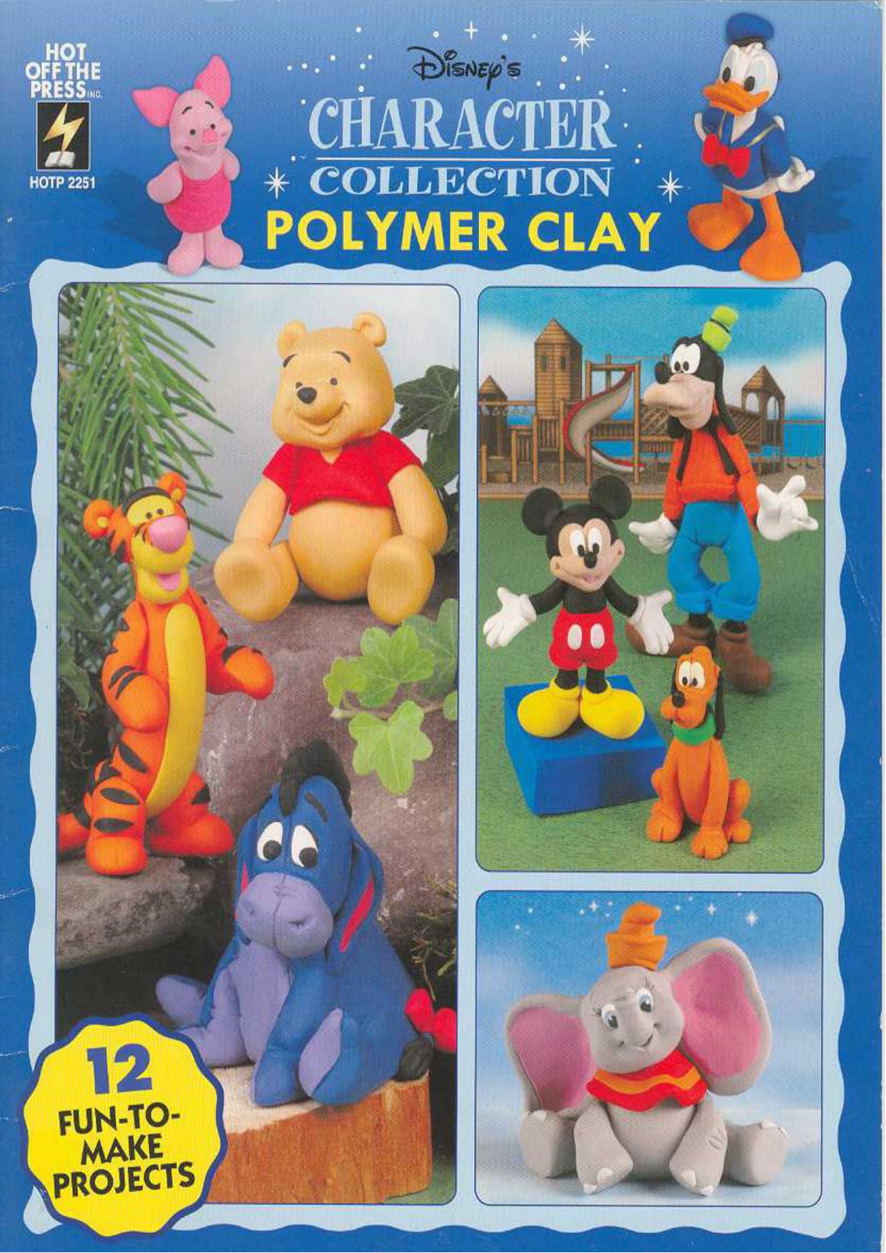 Disney Polymer Clay by Shelly Comiskey