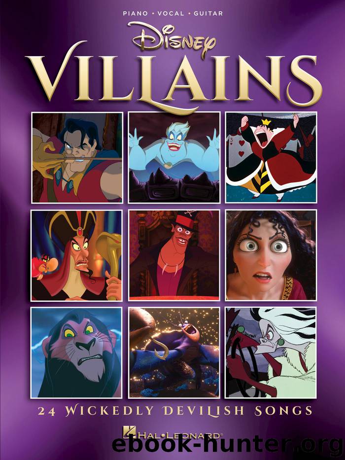 Disney Villains by Hal Leonard Corp