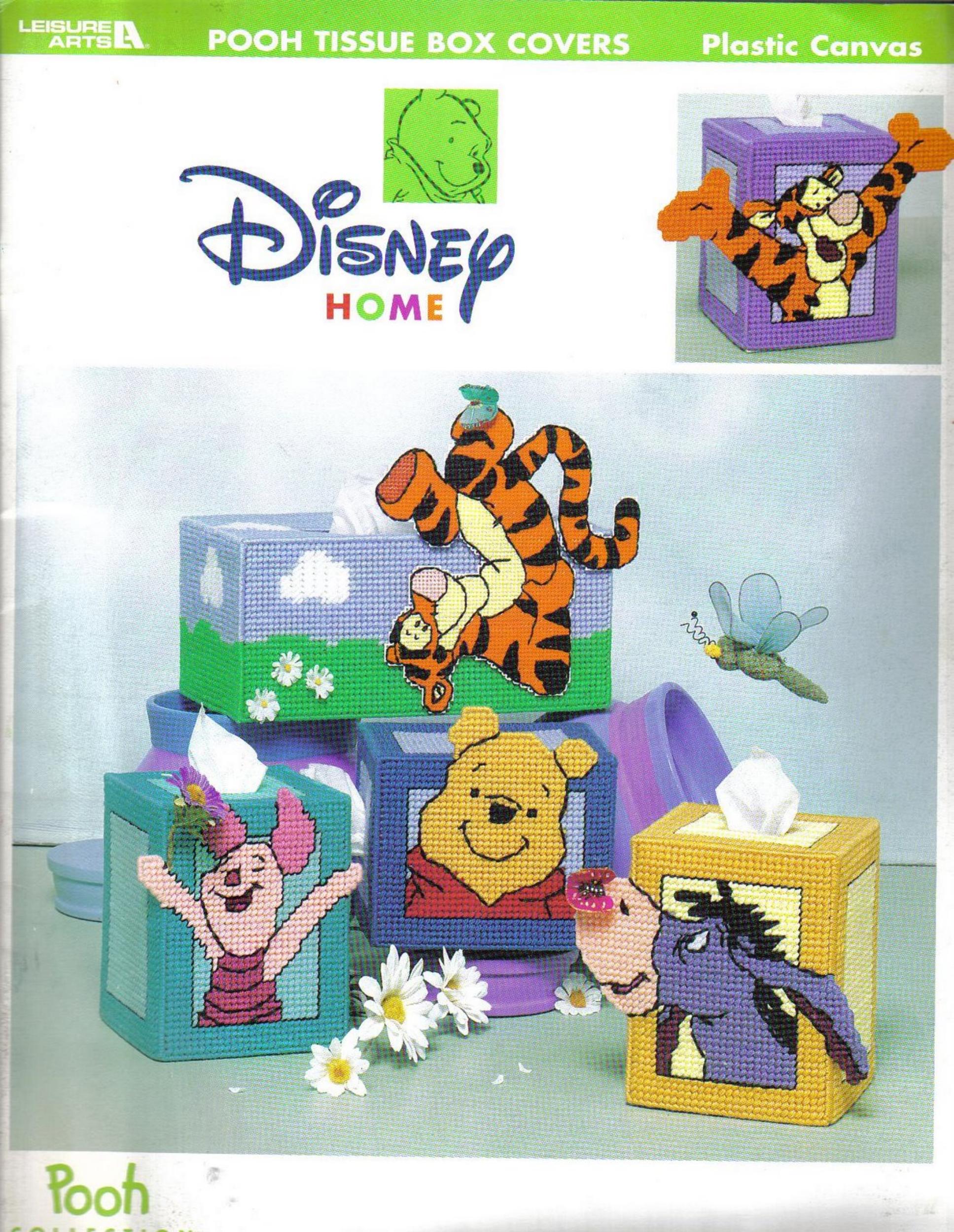 Disney home pooh tissue box covers by Unknown