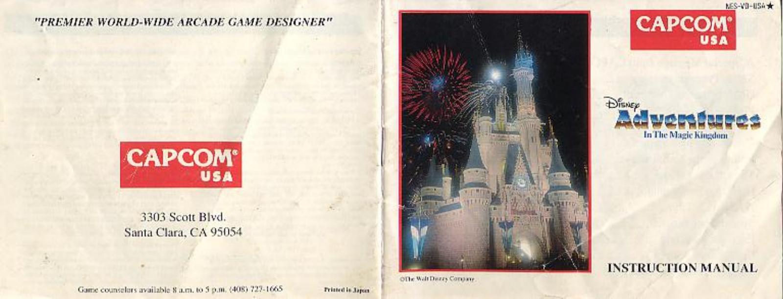 Disney's Adventures in the Magic Kingdom (U) by Unknown