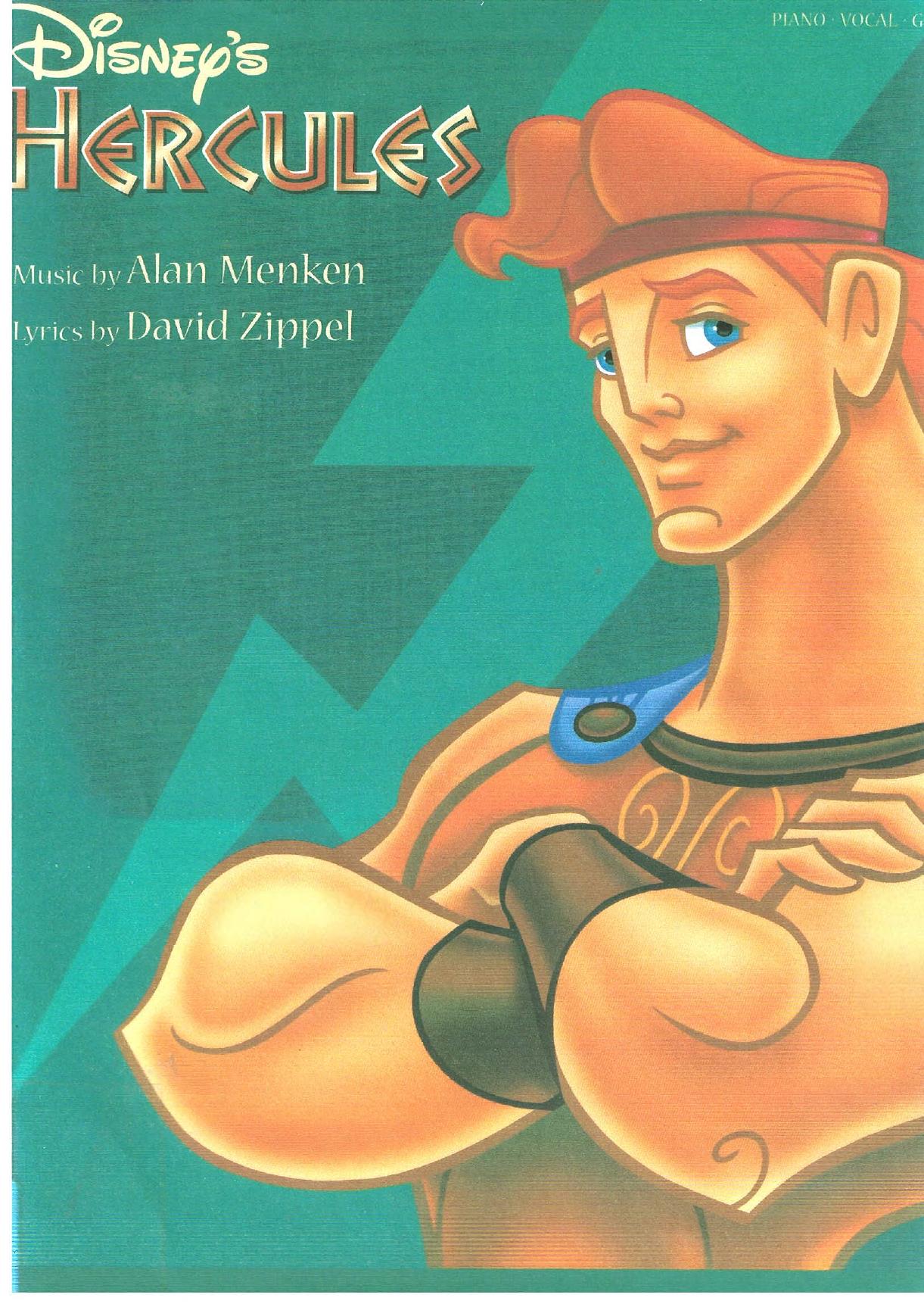 Disney's Hercules by Menken Alan