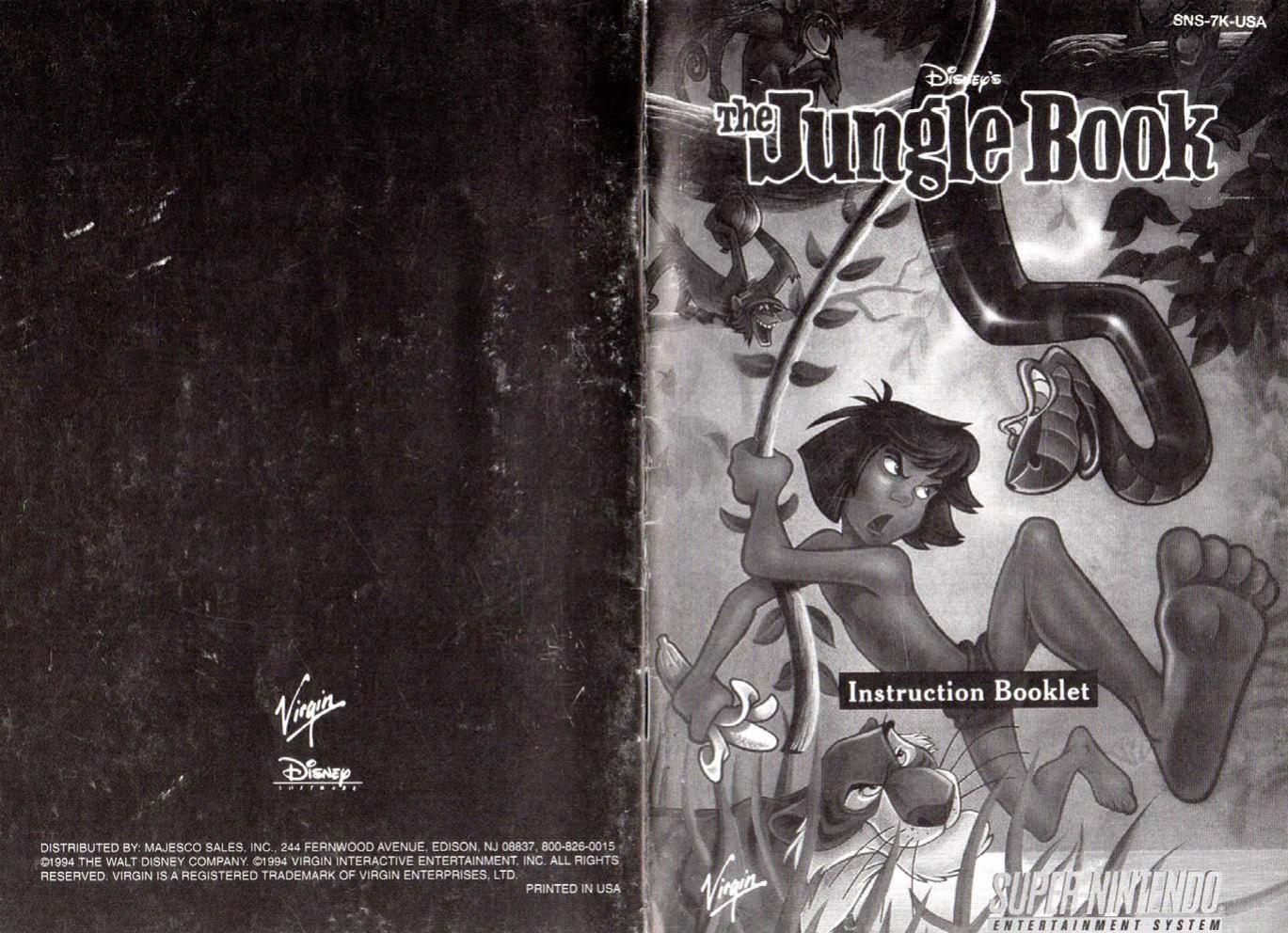 Disney's Jungle Book, The (USA) by Unknown