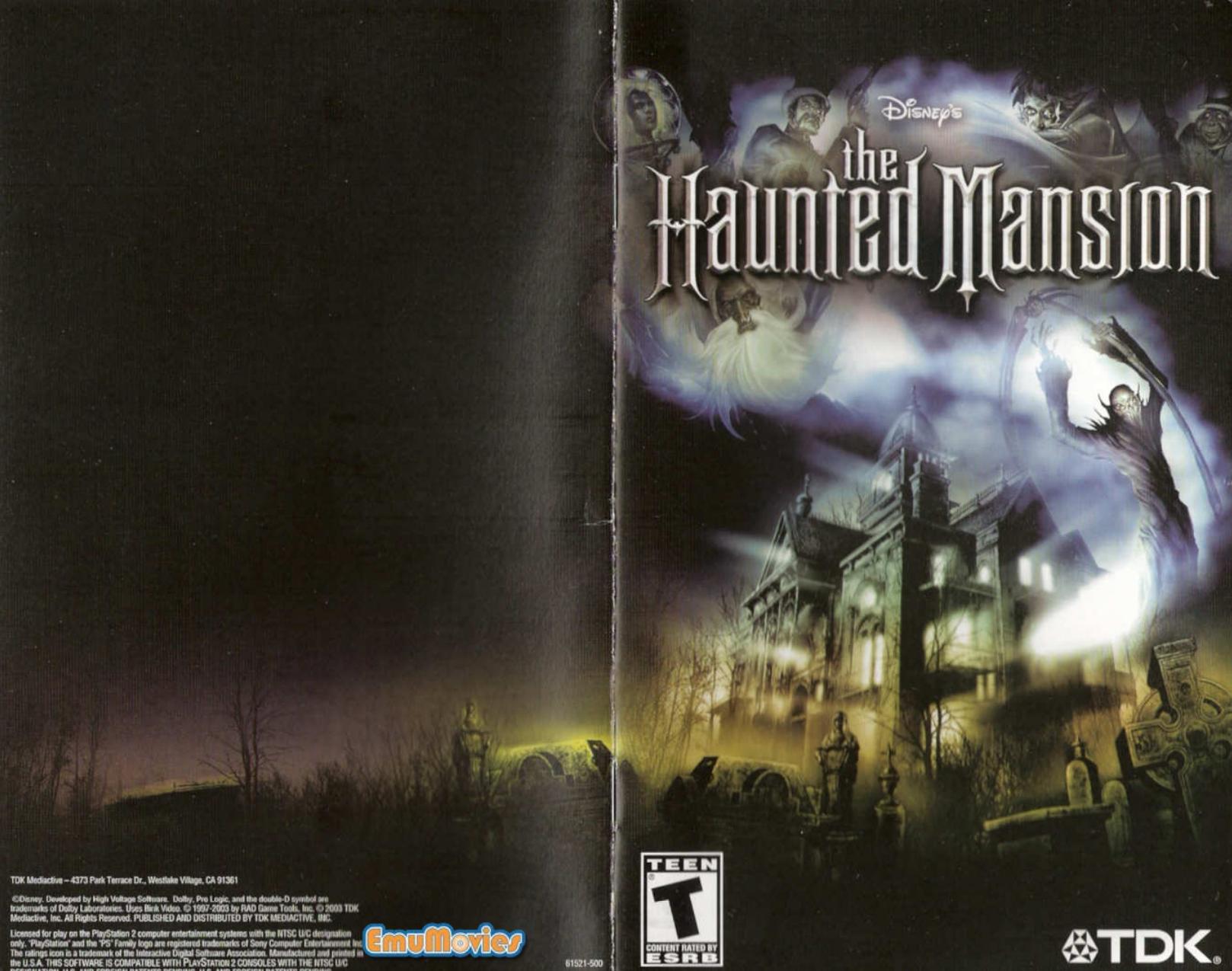 Disney's The Haunted Mansion (USA) by Unknown