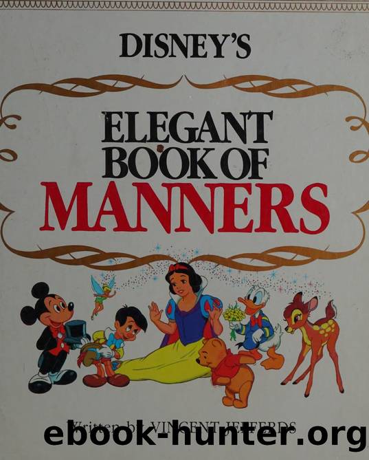 Disney's elegant book of manners by Jefferds Vincent H