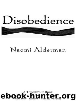 Disobedience by Naomi Alderman