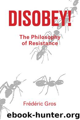 Disobey by Frederic Gros