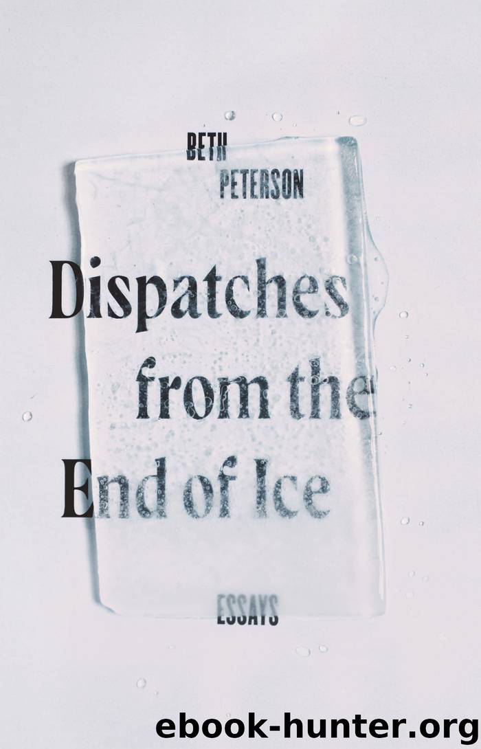 Dispatches from the End of Ice by Beth Peterson
