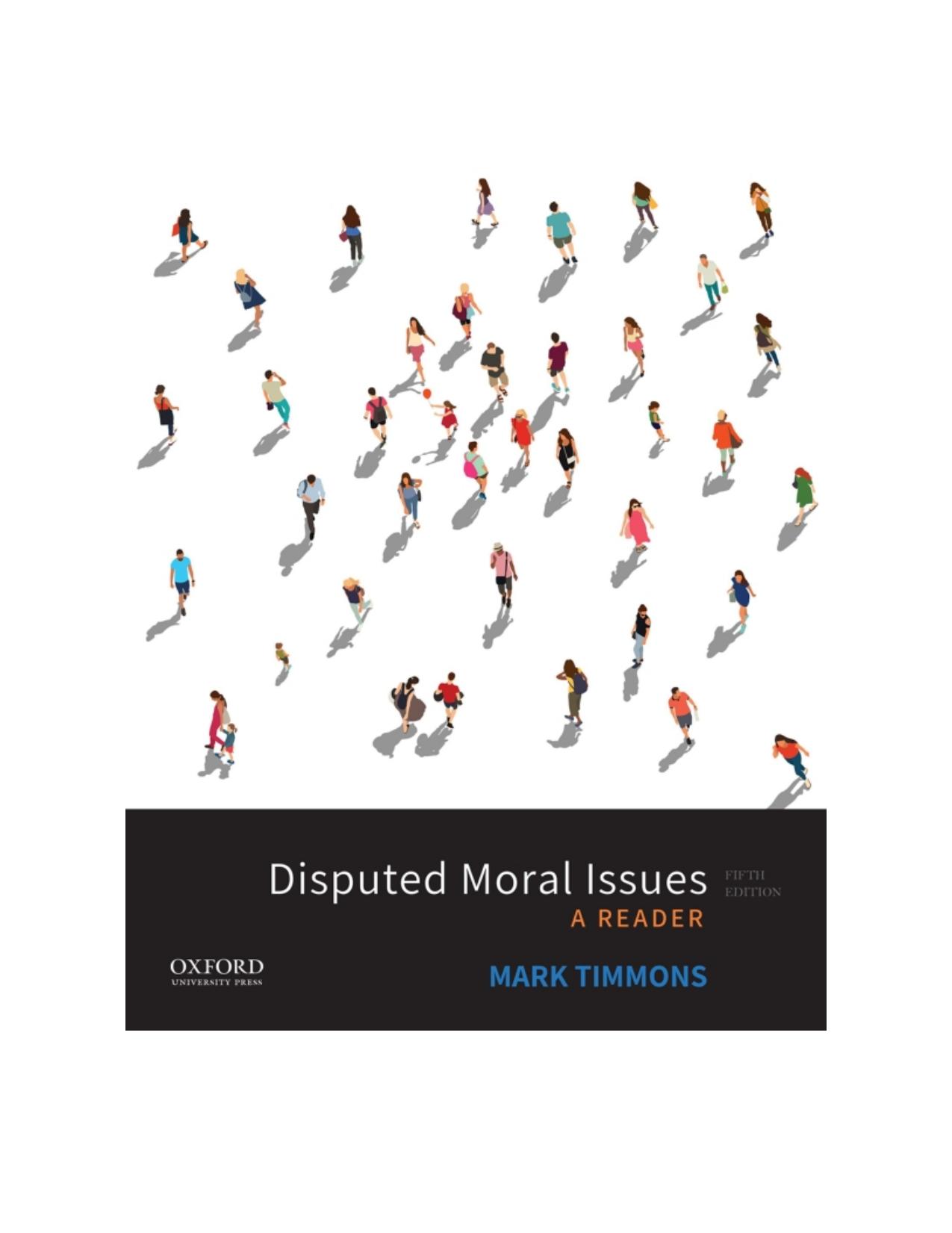 Disputed moral issues by Mark timmons