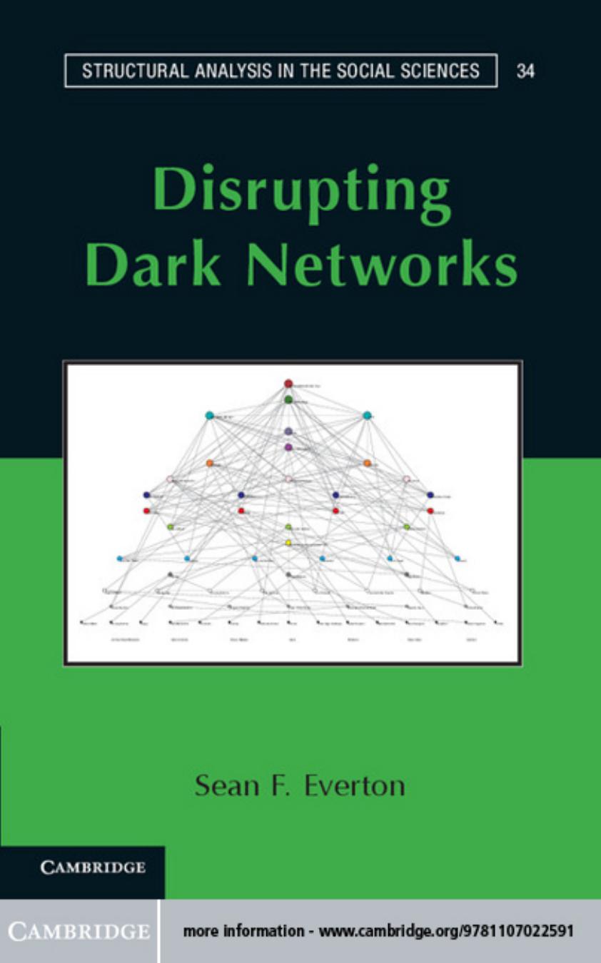 Disrupting Dark Networks by Sean F. Everton