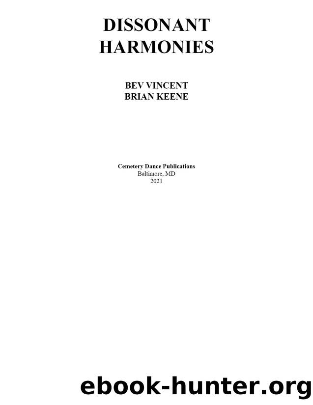 Dissonant Harmonies by Bev Vincent