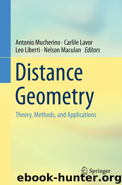 Distance Geometry by Antonio Mucherino Carlile Lavor Leo Liberti & Nelson Maculan