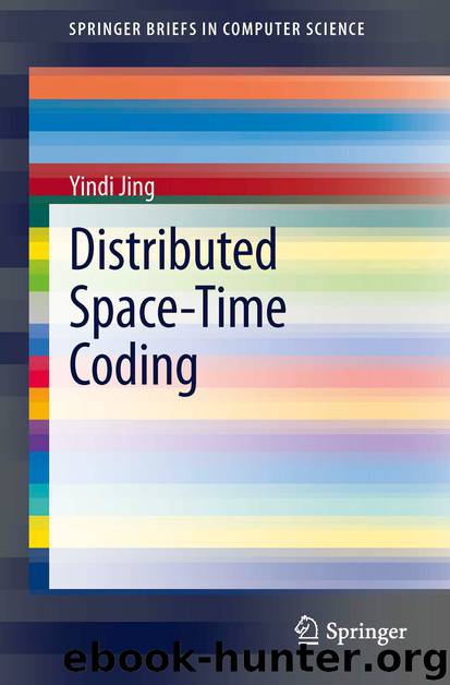 Distributed Space-Time Coding by Yindi Jing