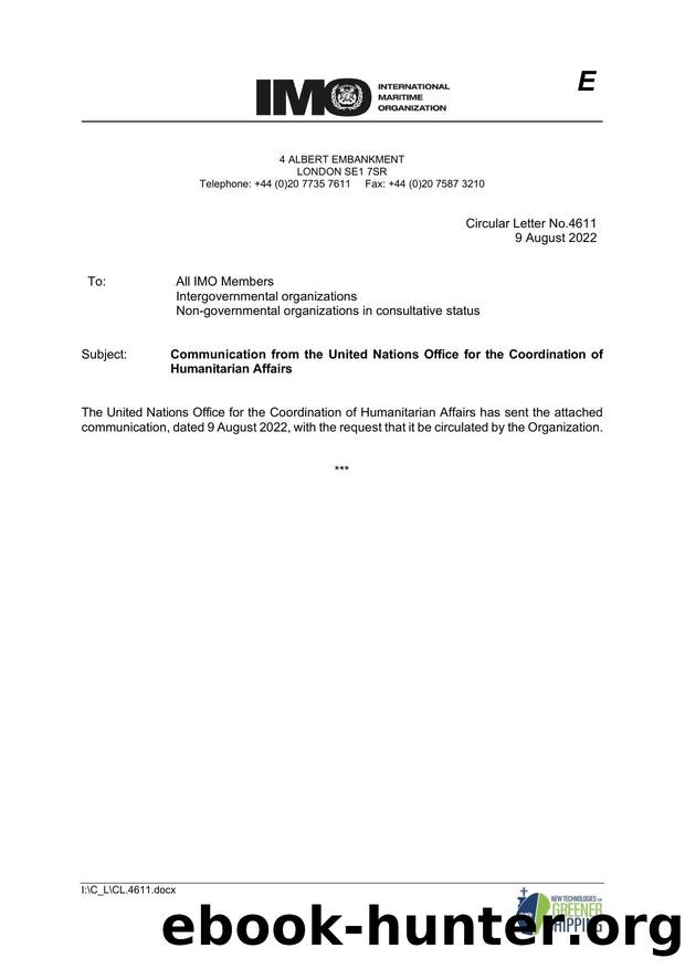 Distributing letter from United Nations 0808 by Elnara Krayenbuhl