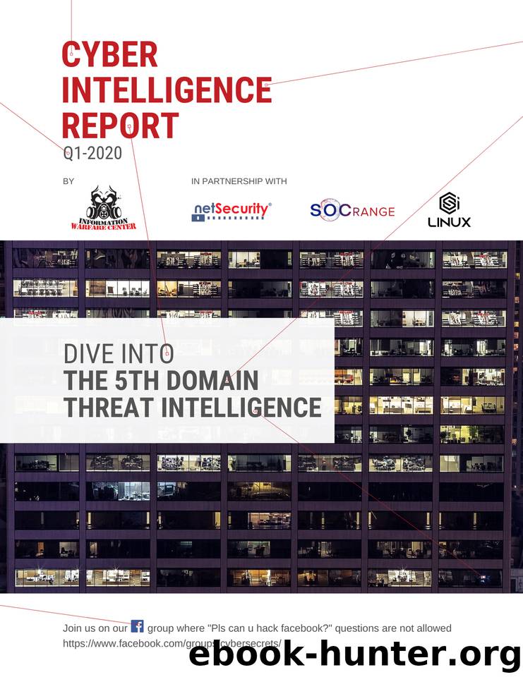 Dive Into the 5th Domain: Threat Intelligence (Cyber Intelligence Report Book 201) by Ali Syed & Casey Justin & Medlin Richard & Sharma Nitin & Martin Jeremy