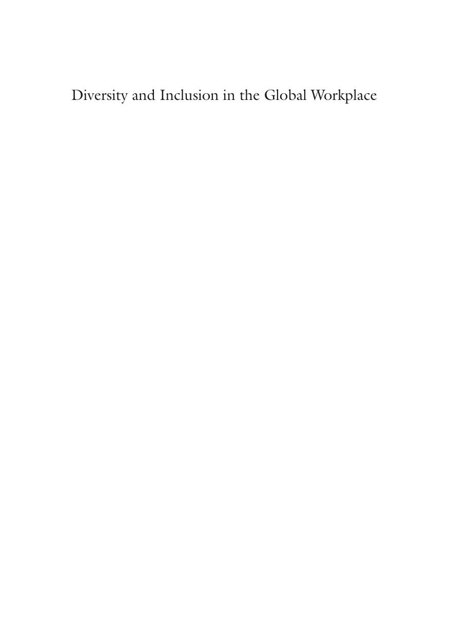 Diversity and Inclusion in the Global Workplace: Aligning Initiatives with Strategic Business Goals by Carlos Tasso Eira de Aquino Robert W. Robertson