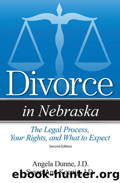 Divorce in Nebraska by Koenig Susan Ann;Koenig Susan Ann;