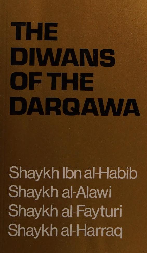 Diwans of the Darqawa by Shaykh Ibn Al-Habib