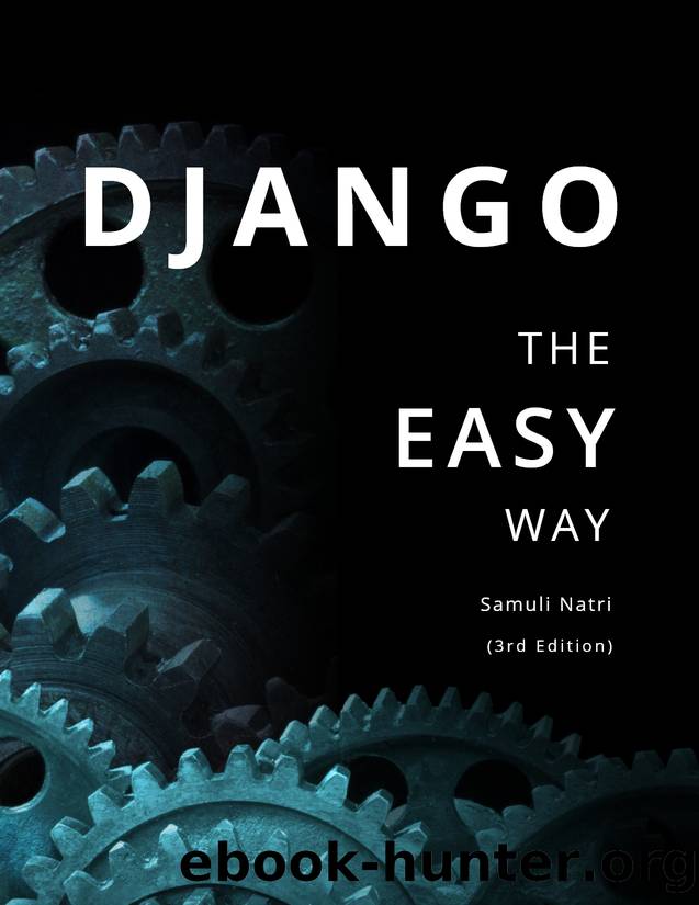 Django - The Easy Way (3rd Edition) by Samuli Natri